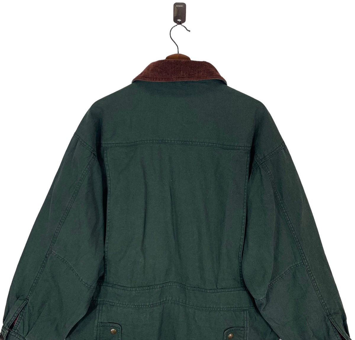 Timberland × Vintage Vintage Timberland Weather Gear Outdoor Denim Chore Jacket Size US XS / EU 42 / 0 - 5 Thumbnail
