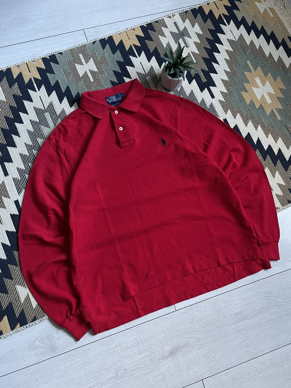 Other Vintage 90’s Polo Ralph Lauren Rugby Longsleve Size US L / EU 52-54 / 3 - 2 Thumbnail