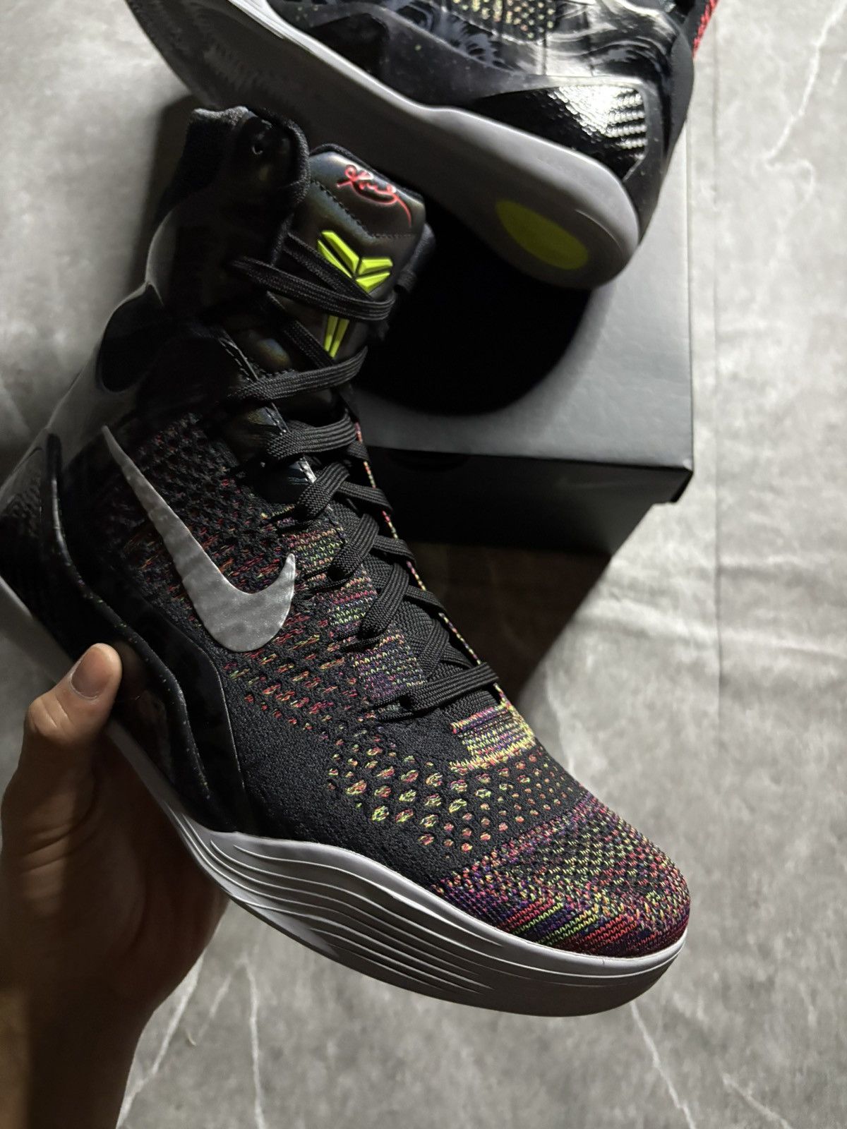 Nike Kobe IX Elite High Protro Masterpiece Size US 9.5 EU 43 Kobe Size US 9.5 / EU 42-43 - 11 Thumbnail