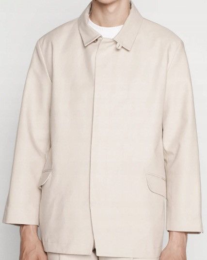 Martin Asbjorn !DS! AW22 Martin Asbjorn Beige Short Coat Jacket Size US M / EU 48-50 / 2 - 1 Thumbnail