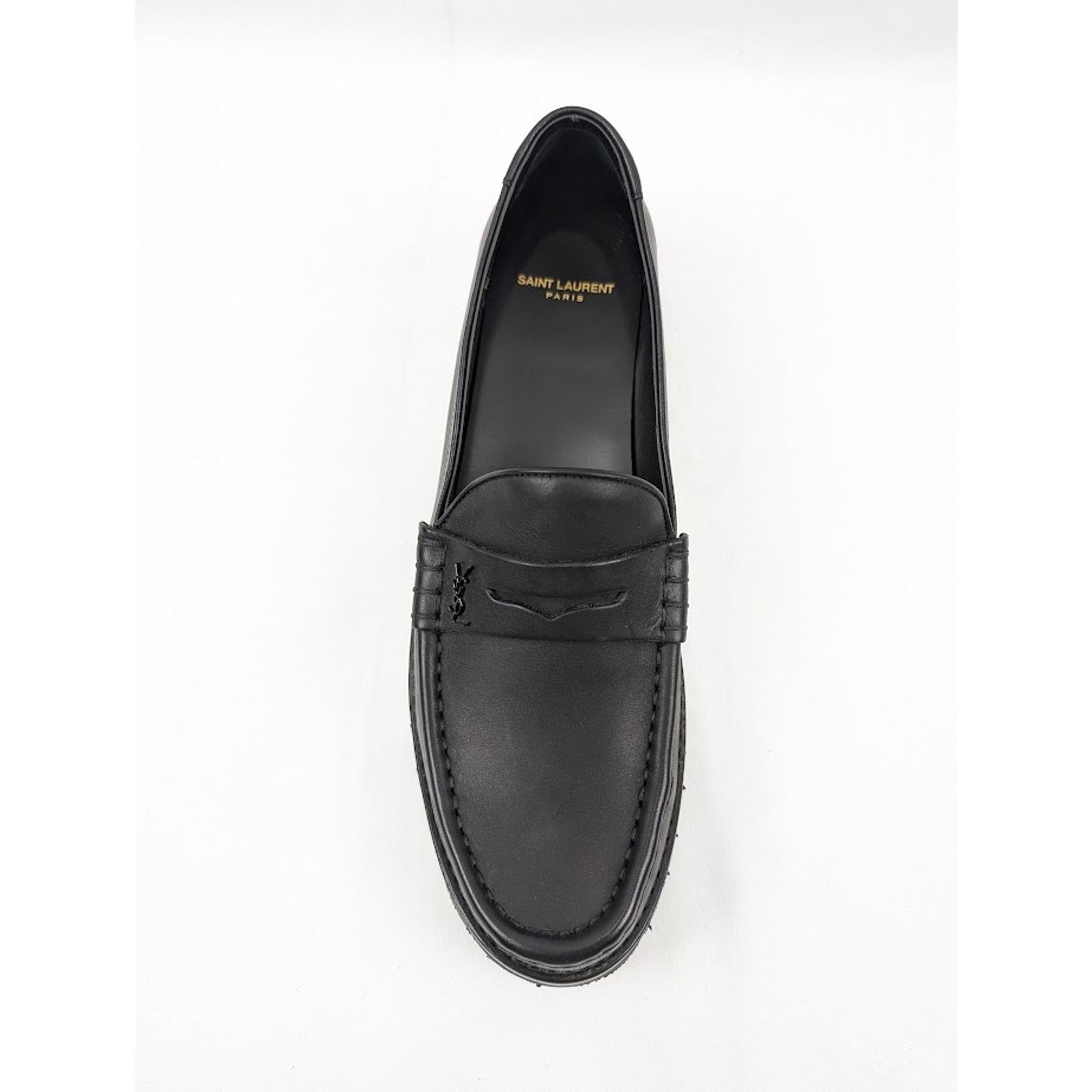 Saint Laurent Paris o1rshd1 Mag 15 Moccasin in Nero Size US 13 / EU 46 - 6 Thumbnail