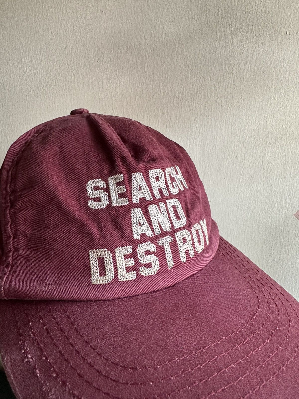 Hysteric Glamour 2000s Hysteric Glamour Search And Destroy Logo Cap Size ONE SIZE - 4 Thumbnail