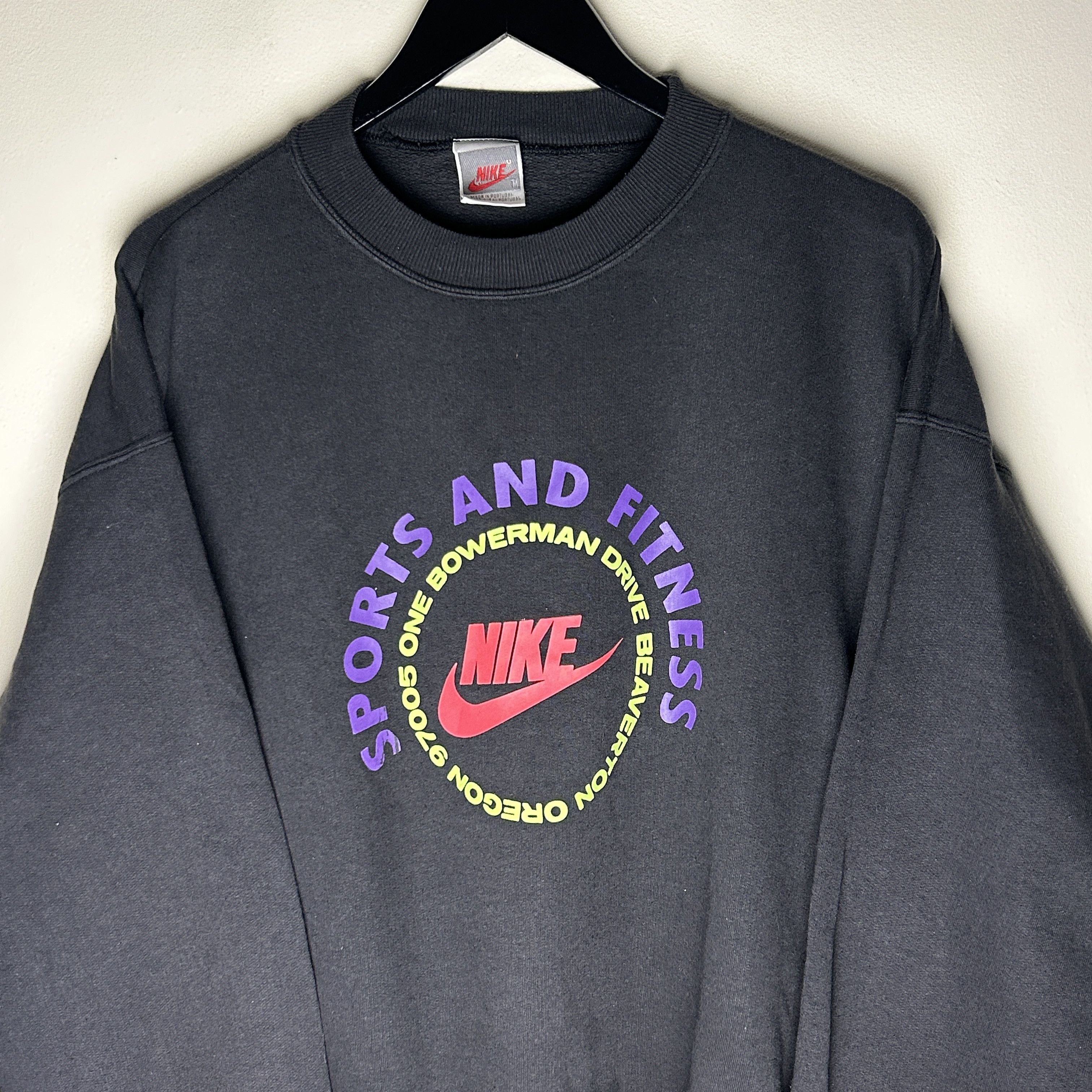 Nike Vintage Nike Sports And Fitness 90's Sweatshirt Size US M / EU 48-50 / 2 - 2 Thumbnail