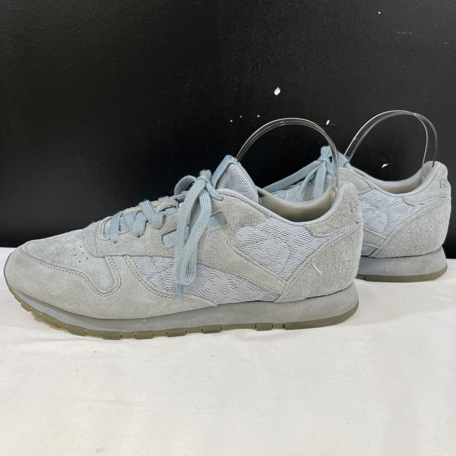Reebok Reebok Womens Blue Leather Casual Sneakers Size 10 SKU 6554 Size US 10 / IT 40 - 5 Thumbnail