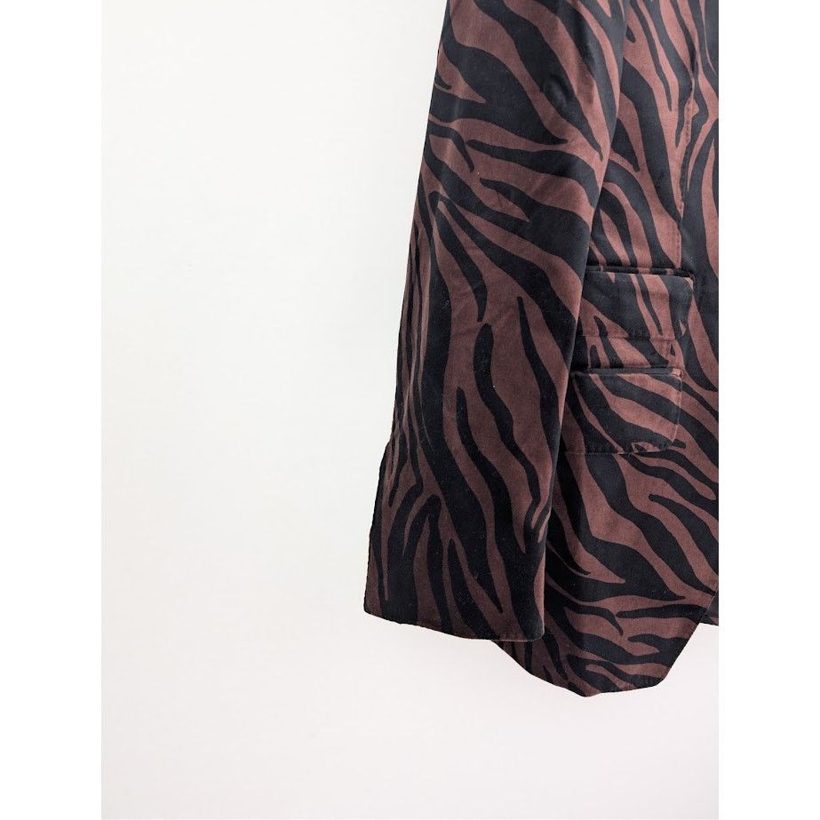 Tom Ford o1rshd1 Blazer Jacket in Black/Brown Size US M / EU 48-50 / 2 - 5 Thumbnail