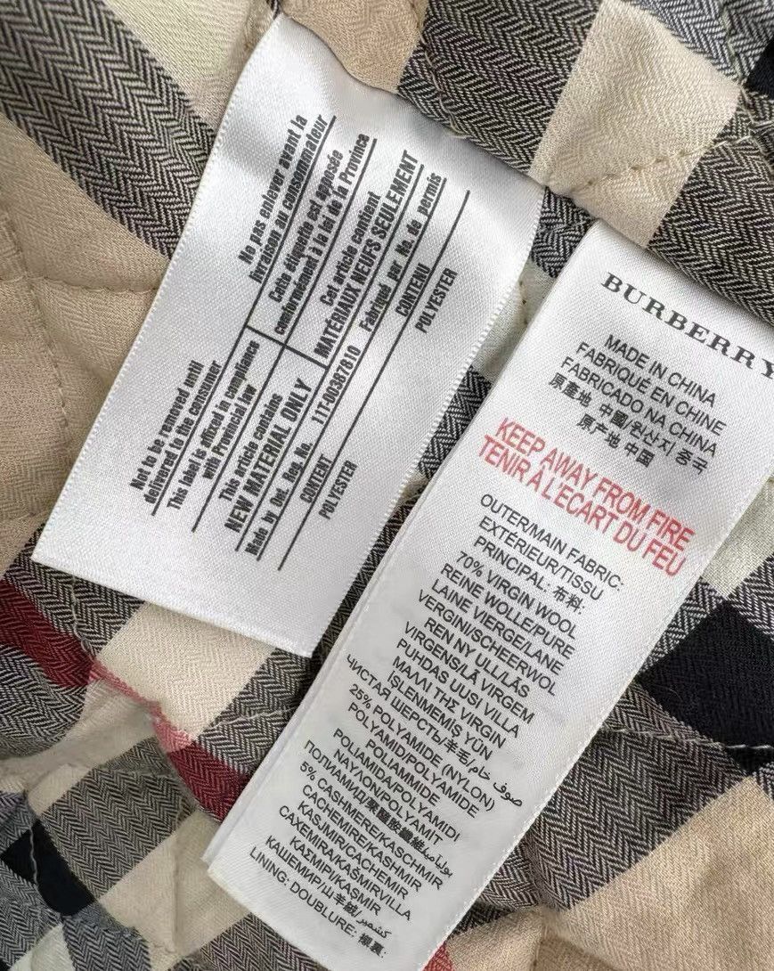 Burberry Burberry wool coat Size L / US 10 / IT 46 - 4 Thumbnail