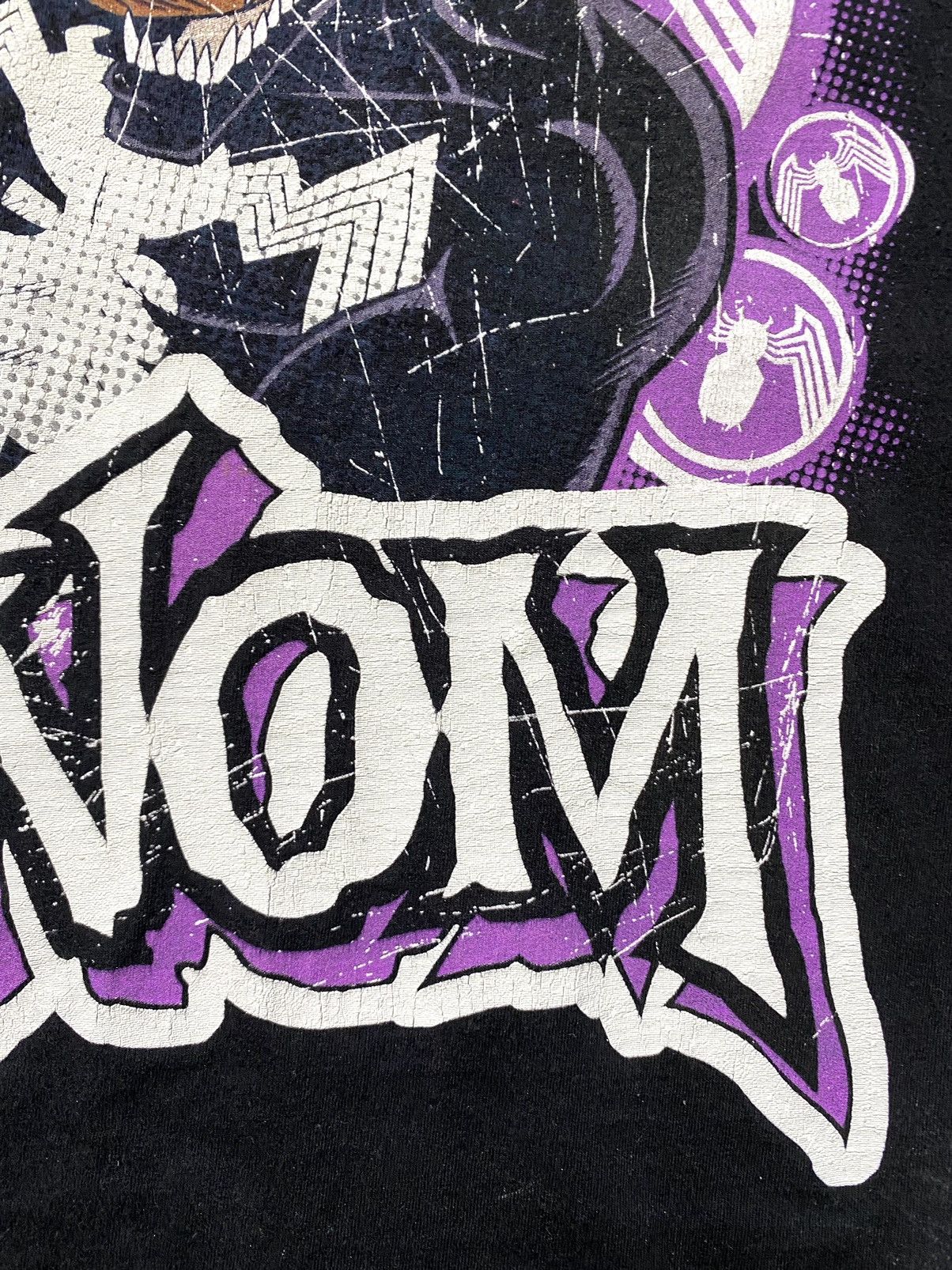 Marvel Comics 2000s Vintage Venom Horror by Marvel Comics T Shirt Batman Size US XL / EU 56 / 4 - 6 Thumbnail