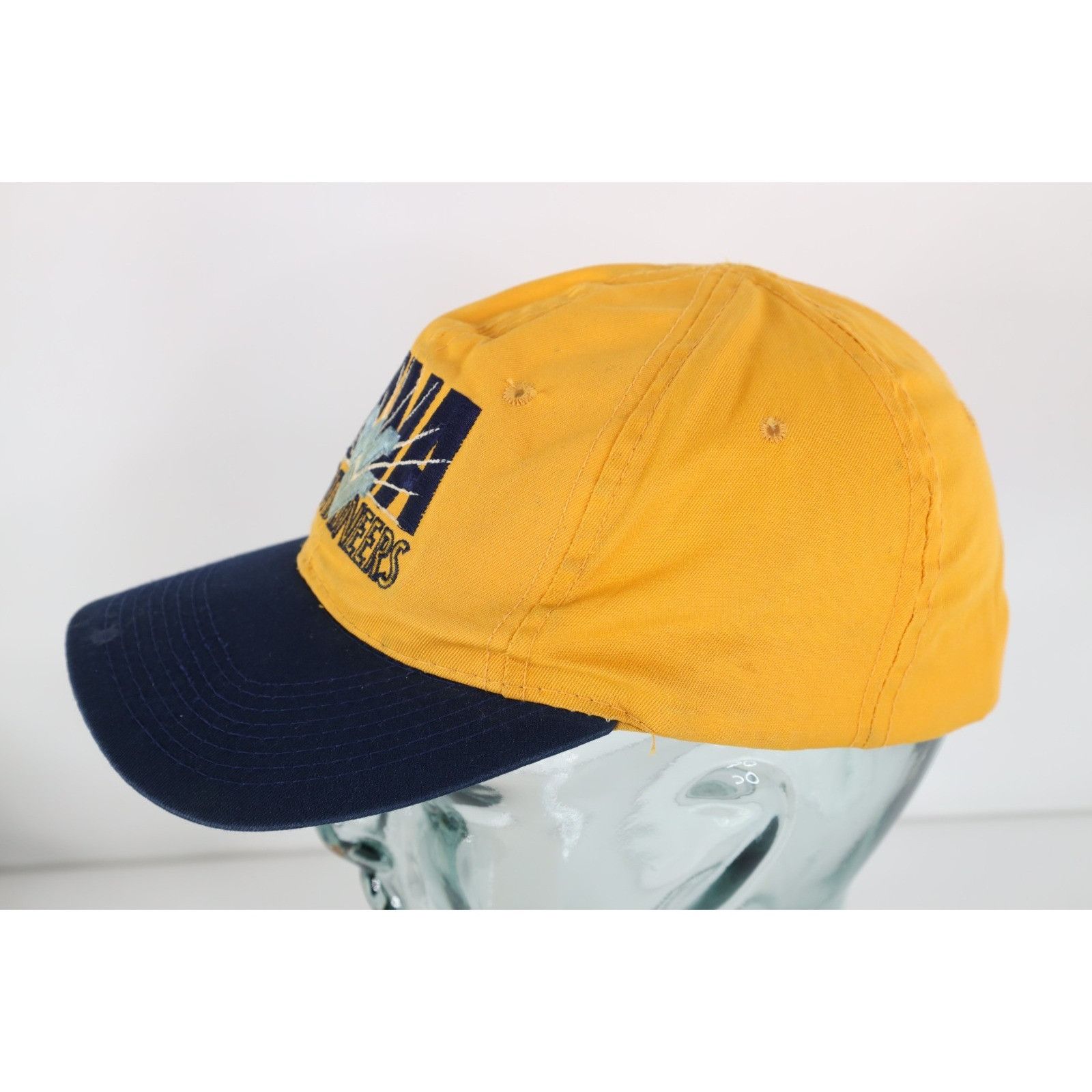 Vintage Vintage 90s Distressed West Virginia University WVU Hat Size ONE SIZE - 5 Thumbnail