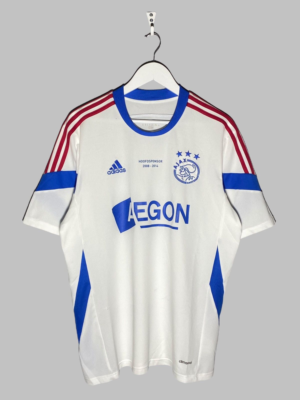 Adidas Adidas Ajax Amsterdam 2013 2014 Training Football Shirt Size US XL / EU 56 / 4 - 1 Thumbnail
