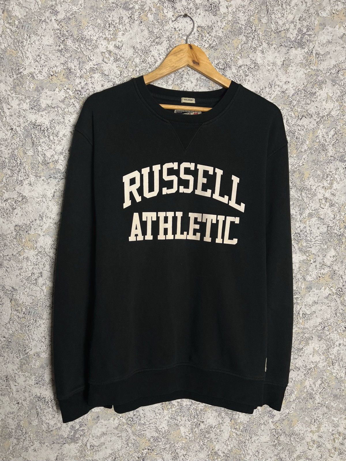 Russell Athletic × Vintage Vintage Russell Athletic USA Big Logo Oversize Sweatshirt Size US XXL / EU 58 / 5 - 1 Thumbnail