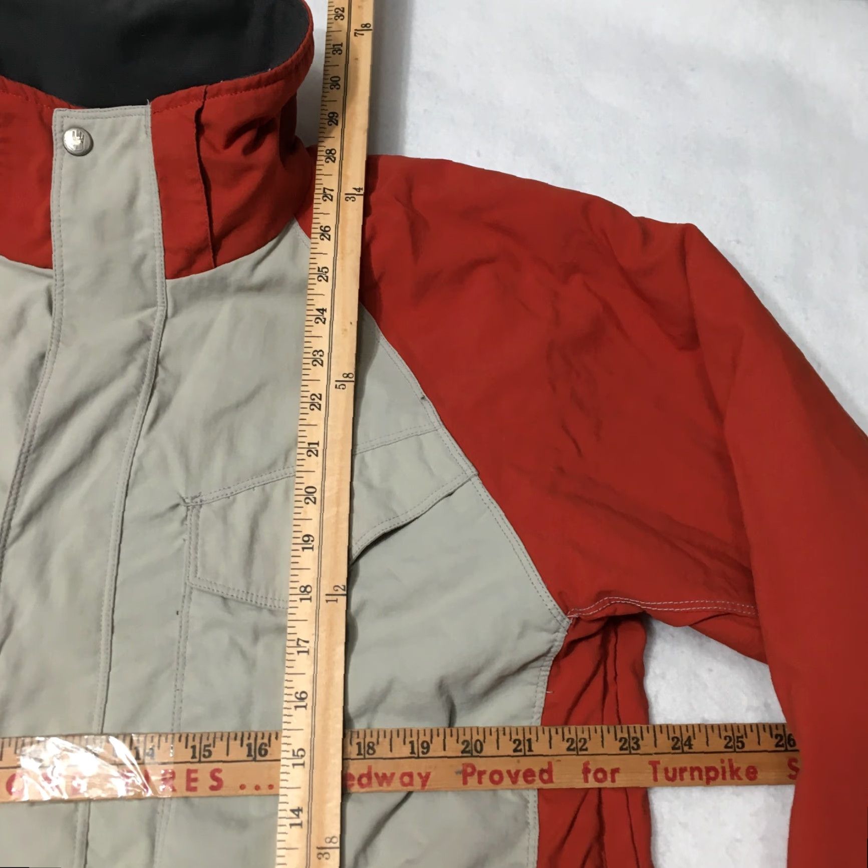 Body Glove Body Glove Ski Jacket Mens XL Beige orange Multicolor Nylon Zip Hooded Winter Regular Fit Men’s Jacket Clothing Size US XL / EU 56 / 4 - 4 Thumbnail