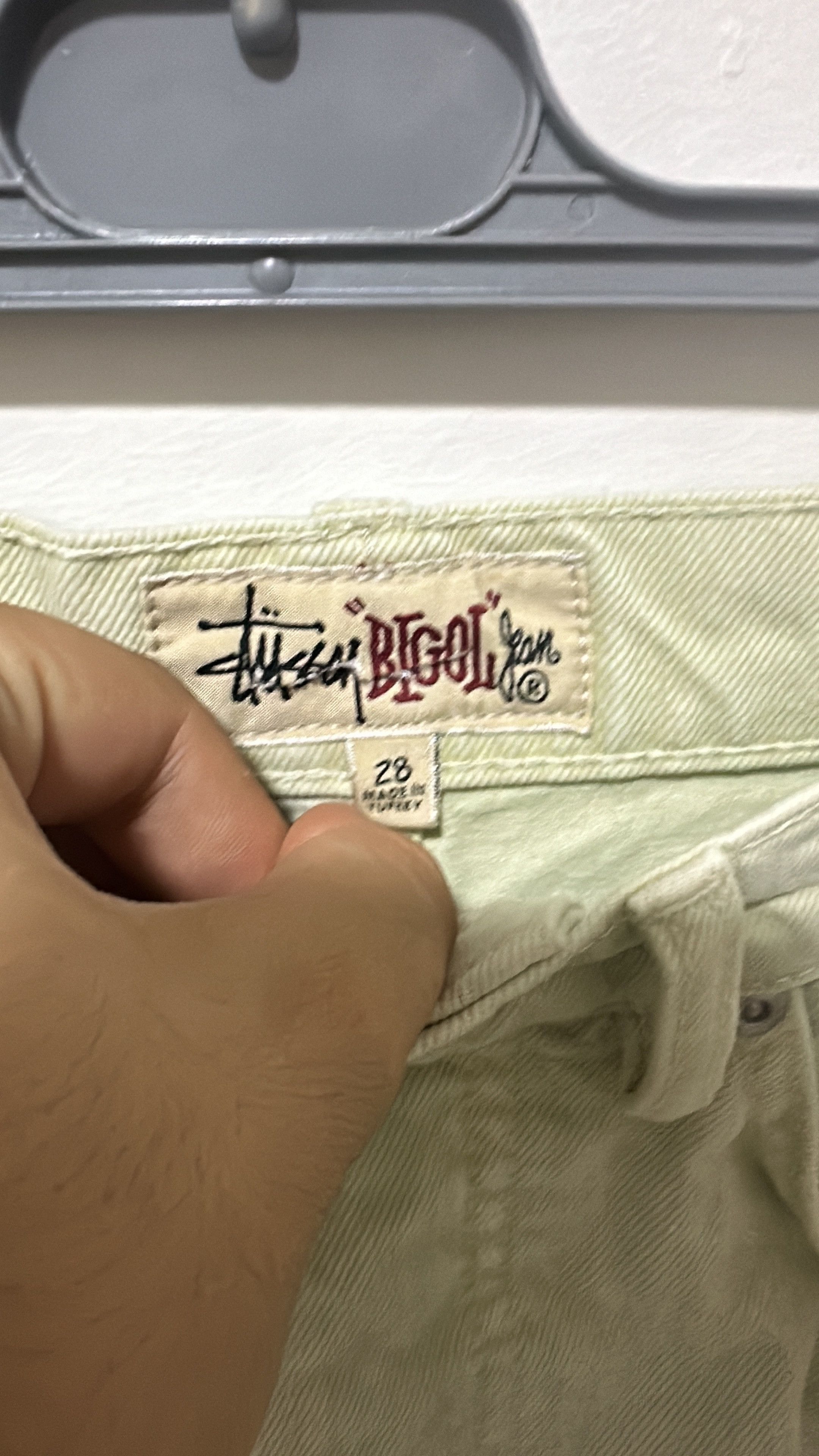 Stussy Stussy Big Ol Jean Cream Size 28 Size US 28 / EU 44 - 5 Thumbnail