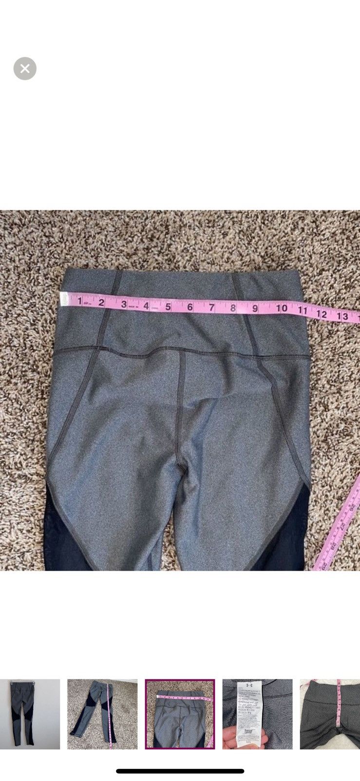 Under Armour Under armour XST cropped athletic leggings Size 25" / US 0 / IT 36 - 6 Thumbnail