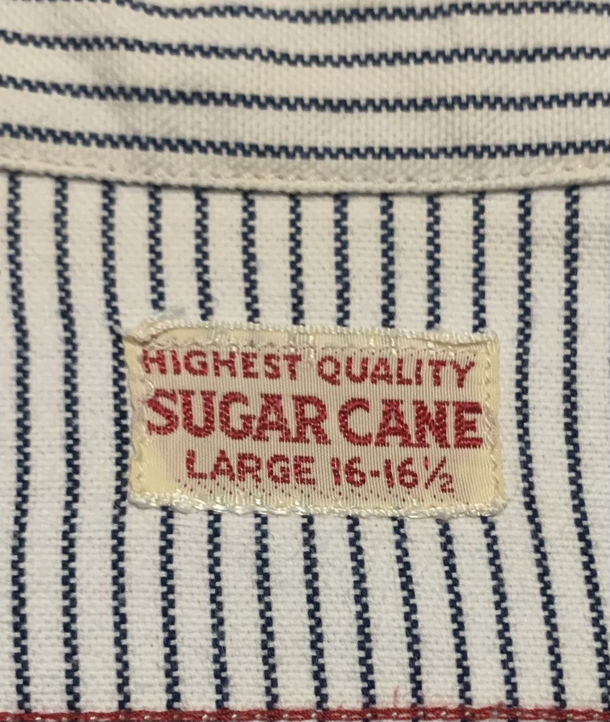Sugar Cane Vintage Sugar Cane Stripes Flannel Shirt Size US L / EU 52-54 / 3 - 7 Thumbnail