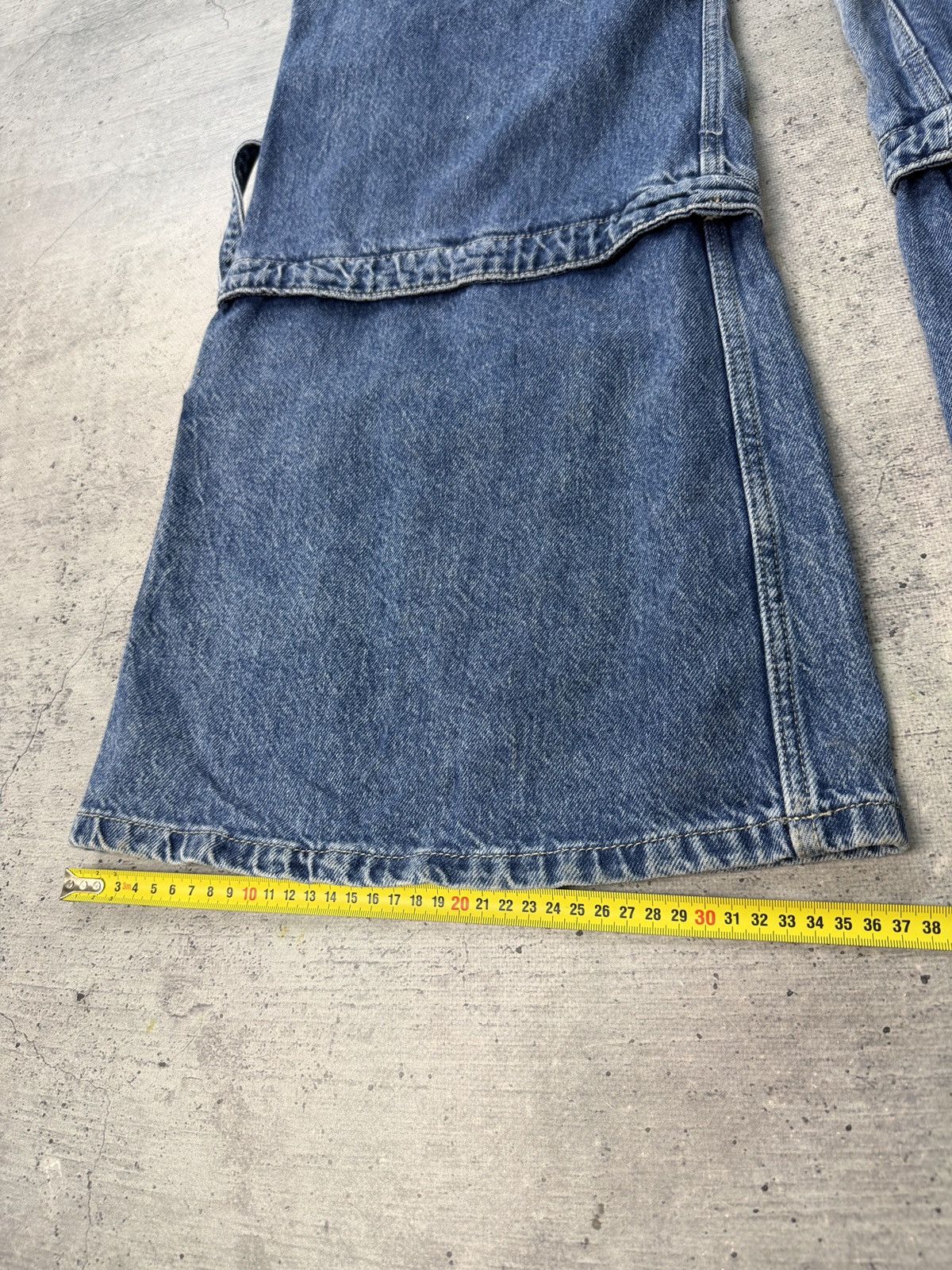 Hysteric Glamour CRAZY FADE FLARED VINTAGE Y2K Jeans if six was nine style Size US 29 - 11 Thumbnail