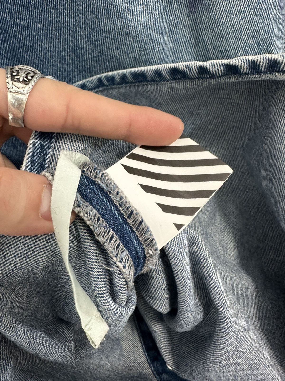 Off-White OFF White denim button shirt Size XS / US 0-2 / IT 36-38 - 8 Thumbnail