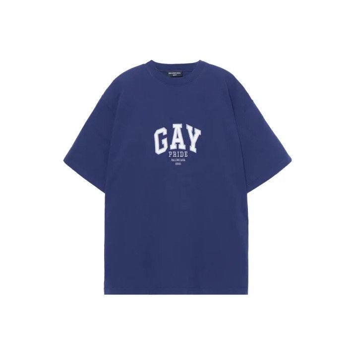 Balenciaga Balenciaga Gay Pride Print Tee Size US S / EU 44-46 / 1 - 1 Thumbnail