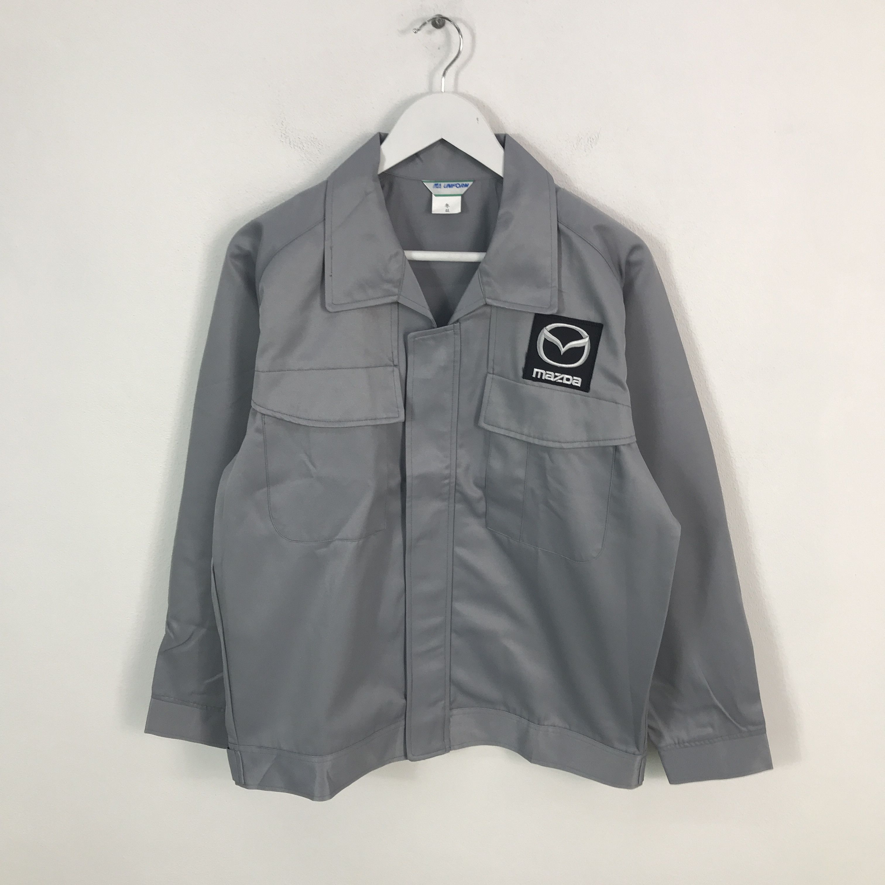 Japanese Brand Mazda racing Custom Worker jacket Size US L / EU 52-54 / 3 - 1 Thumbnail