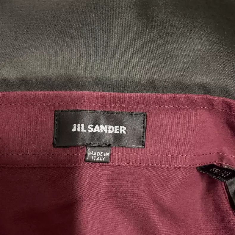 Jil Sander Jil Sander size 39 Crimson Contrast Shirt Size XS / US 0-2 / IT 36-38 - 3 Thumbnail