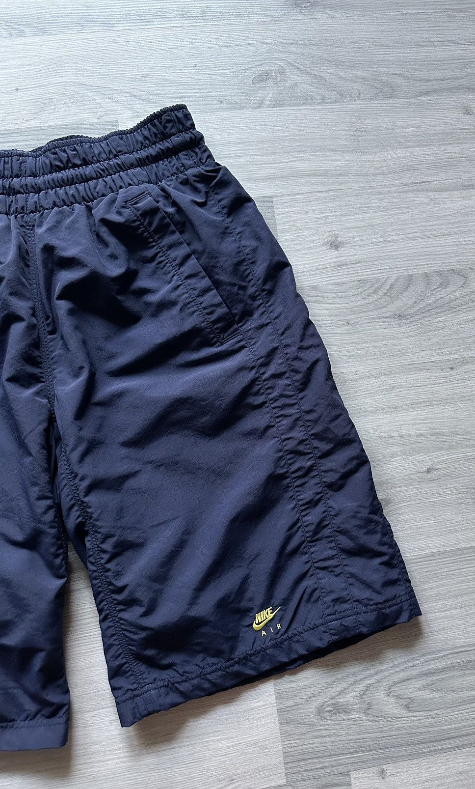 Nike × Vintage Vintage nylon shorts Nike air basketball dri fit #45 (size S Size US 30 / EU 46 - 2 Thumbnail
