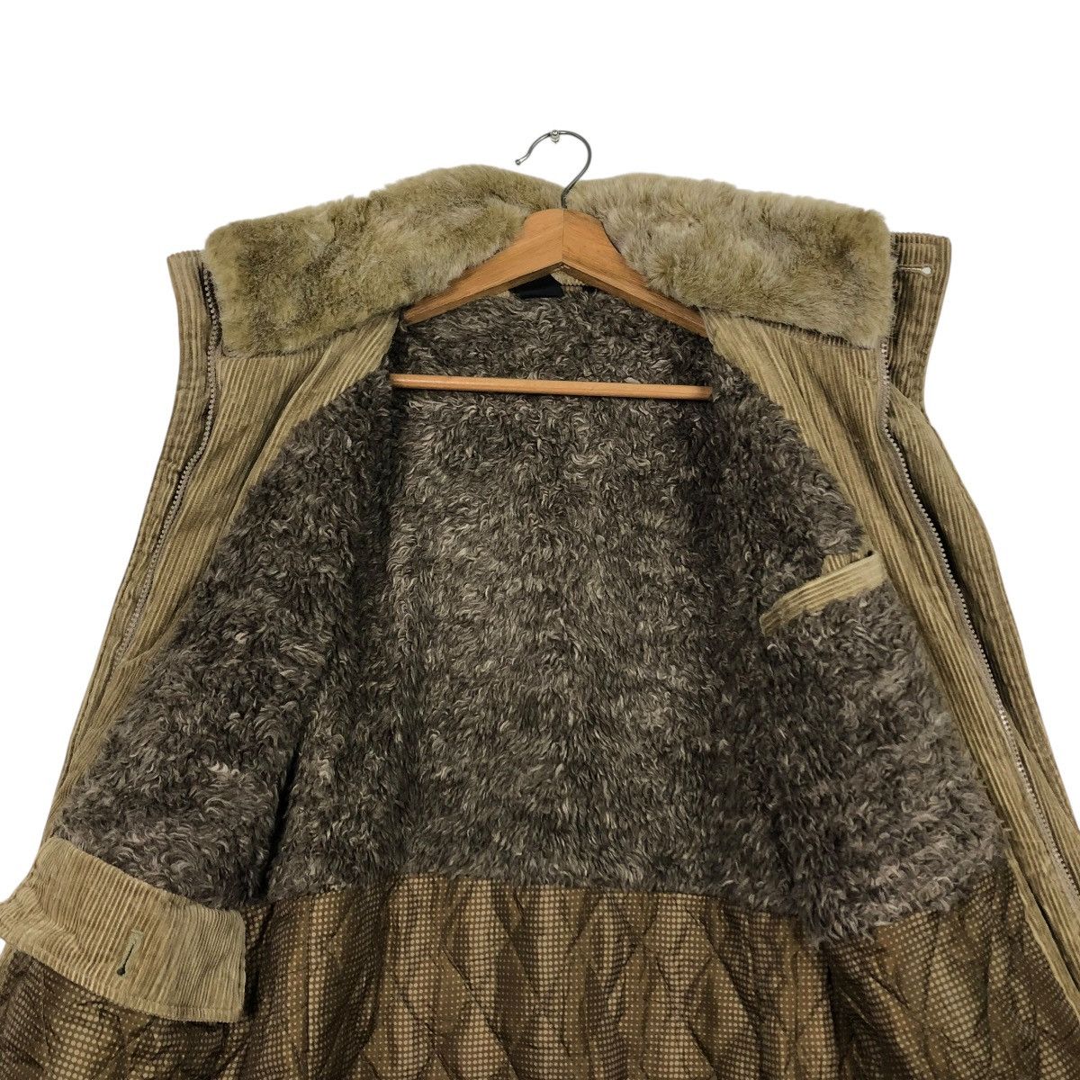 Gotcha 🔥VINTAGE BIKER JACKET CORDUROY GOTCHA BLANKET FUR Size US M / EU 48-50 / 2 - 16 Thumbnail