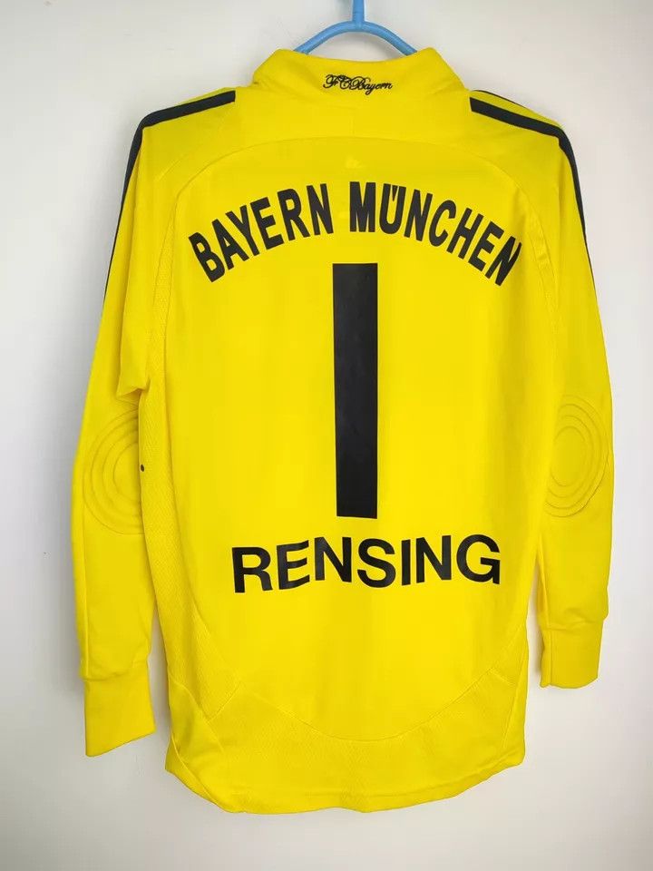 Adidas 2008-09 FC Bayern Munich GOALKEEPER #1RENSING FOOTBALL Kit Size US L / EU 52-54 / 3 - 7 Thumbnail