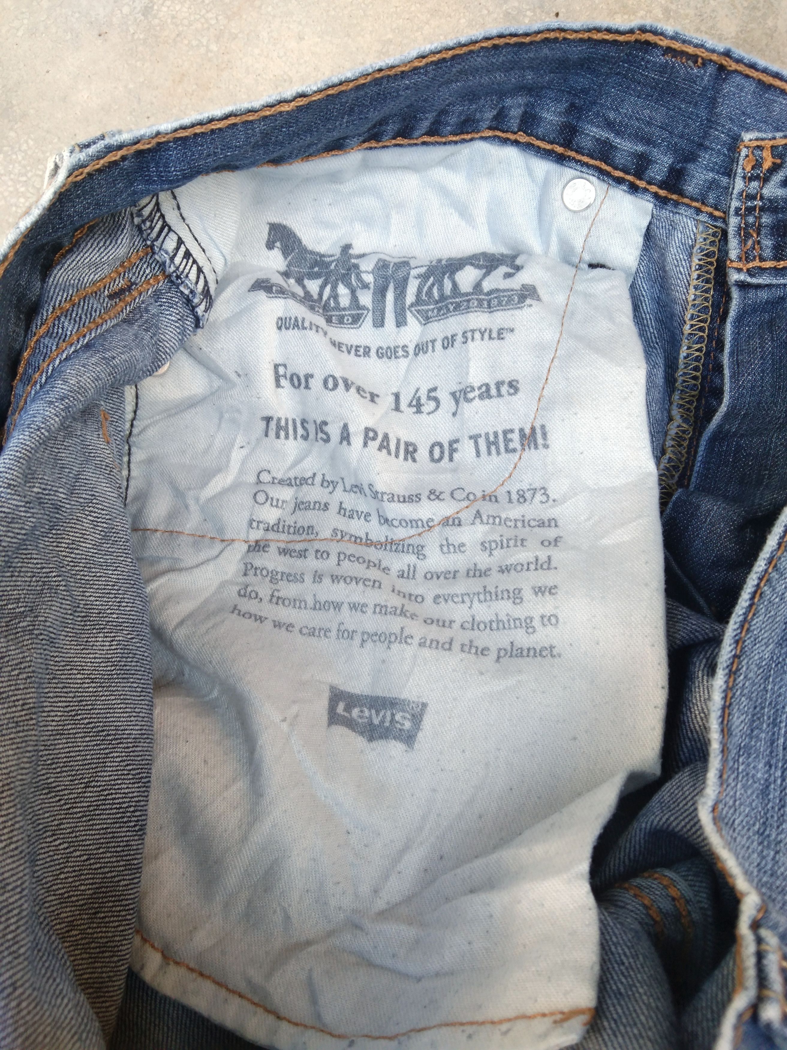 Levi's Vintage Levi's Jeans 527 Boot Cut Flared 32x30 Size US 32 / EU 48 - 6 Thumbnail
