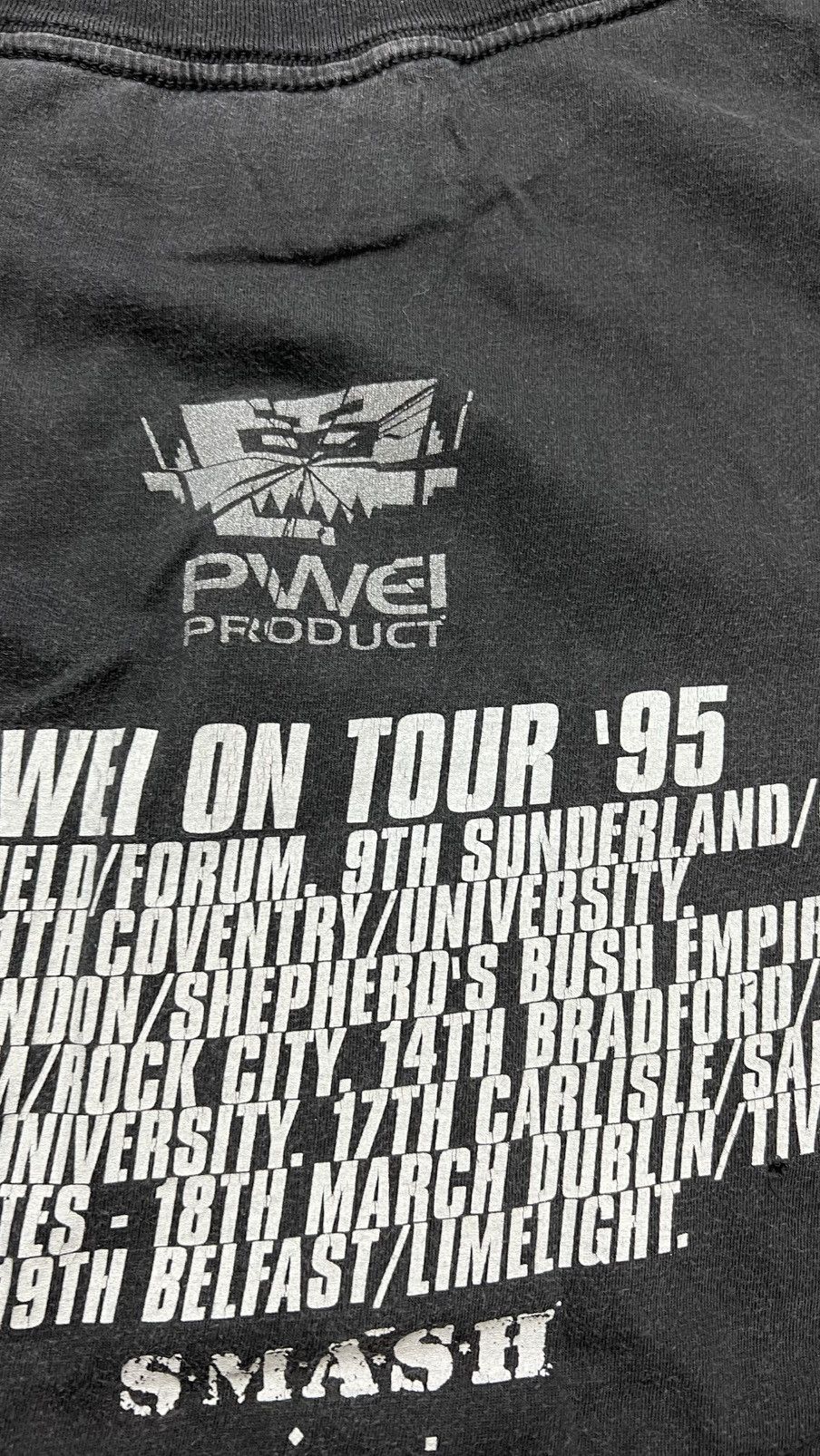 Band Tees 1995 PWEI Pop will eat itself two fingers my friend tour tee Size US XL / EU 56 / 4 - 9 Thumbnail