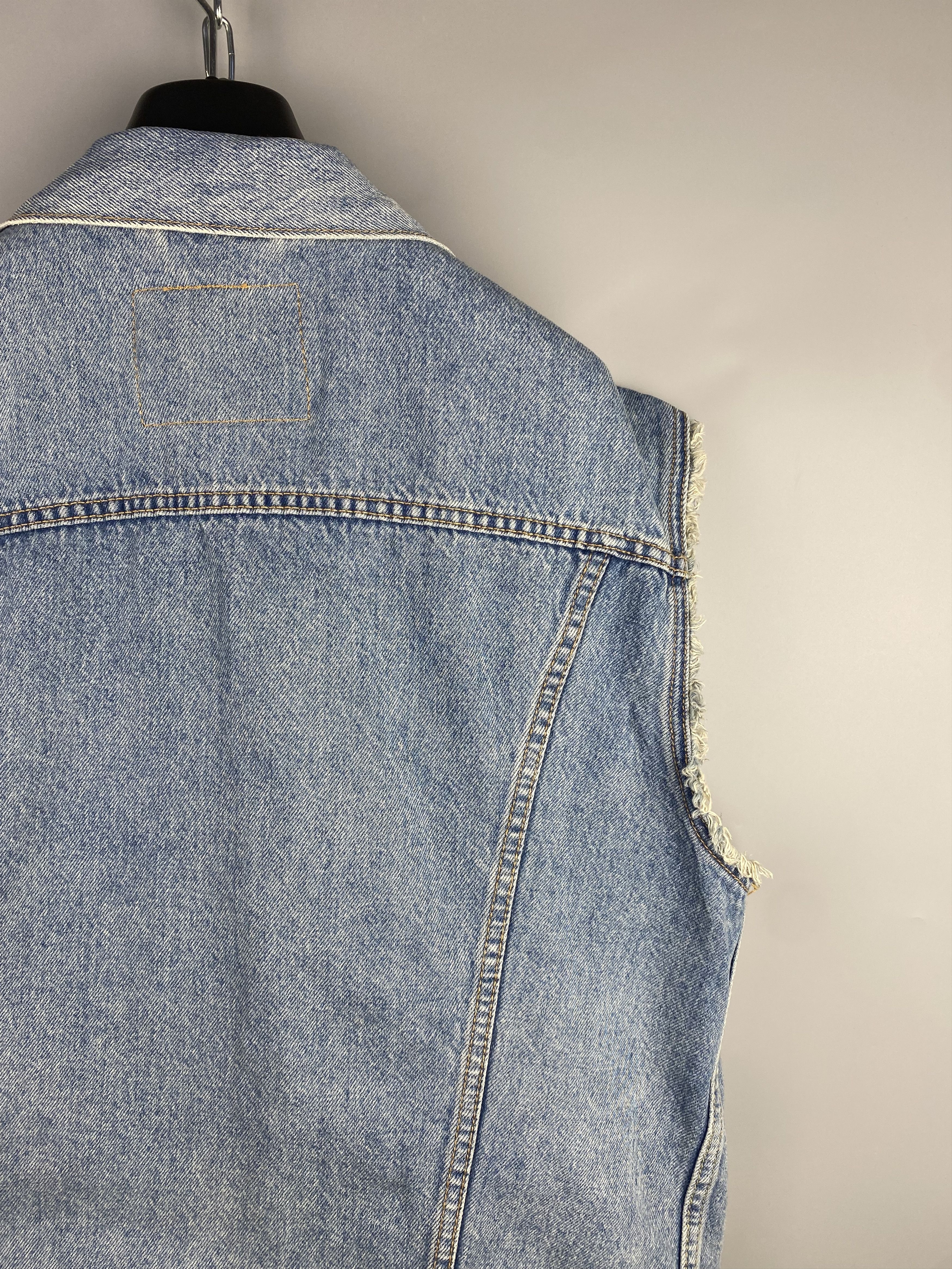 Levi's Levis Denim Waistcoat Vest Size US S / EU 44-46 / 1 - 8 Thumbnail