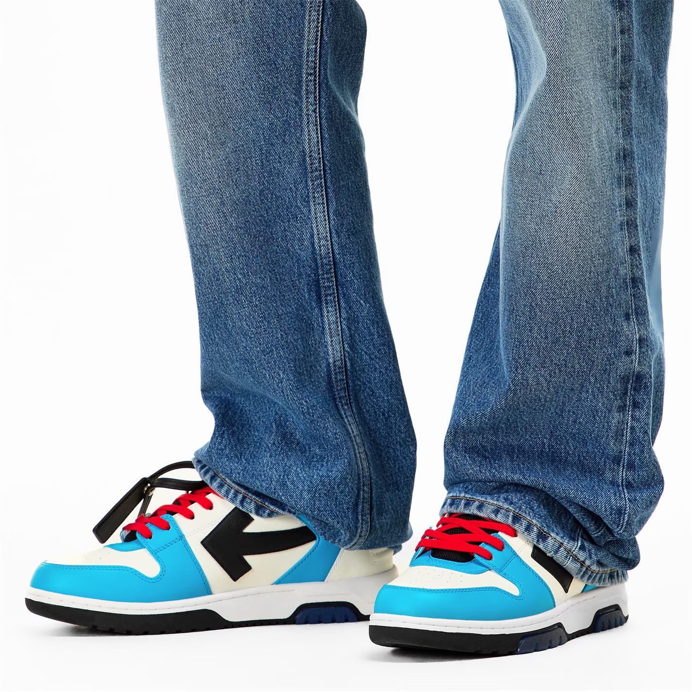 Off-White o1g2r1mq0226 Outofoffice Low-Top Trainers in Multicolor Size US 12 / EU 45 - 4 Thumbnail