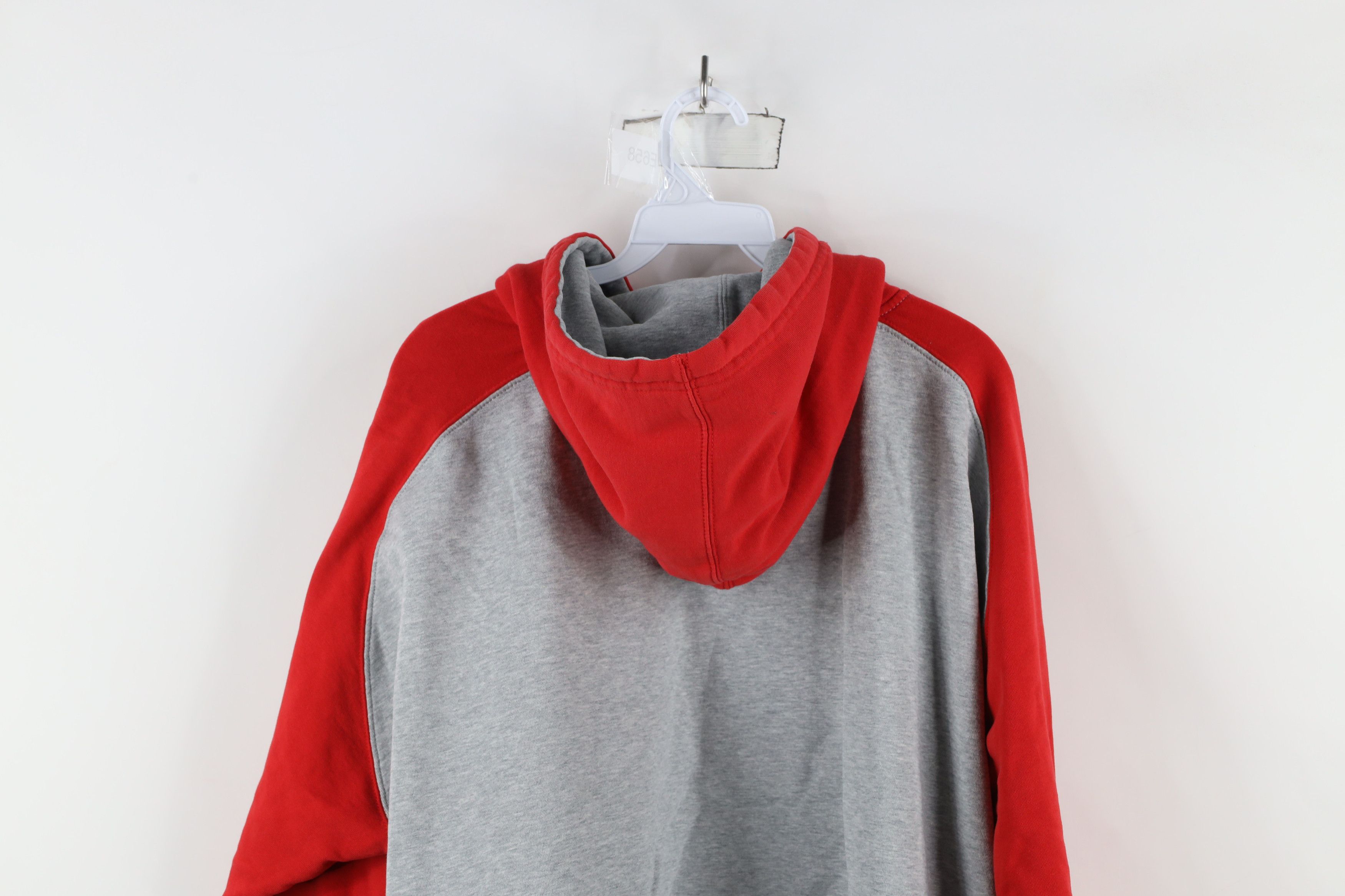 Vintage Vintage Spell Out Ohio State University Football Hoodie Red Size US XL / EU 56 / 4 - 12 Thumbnail