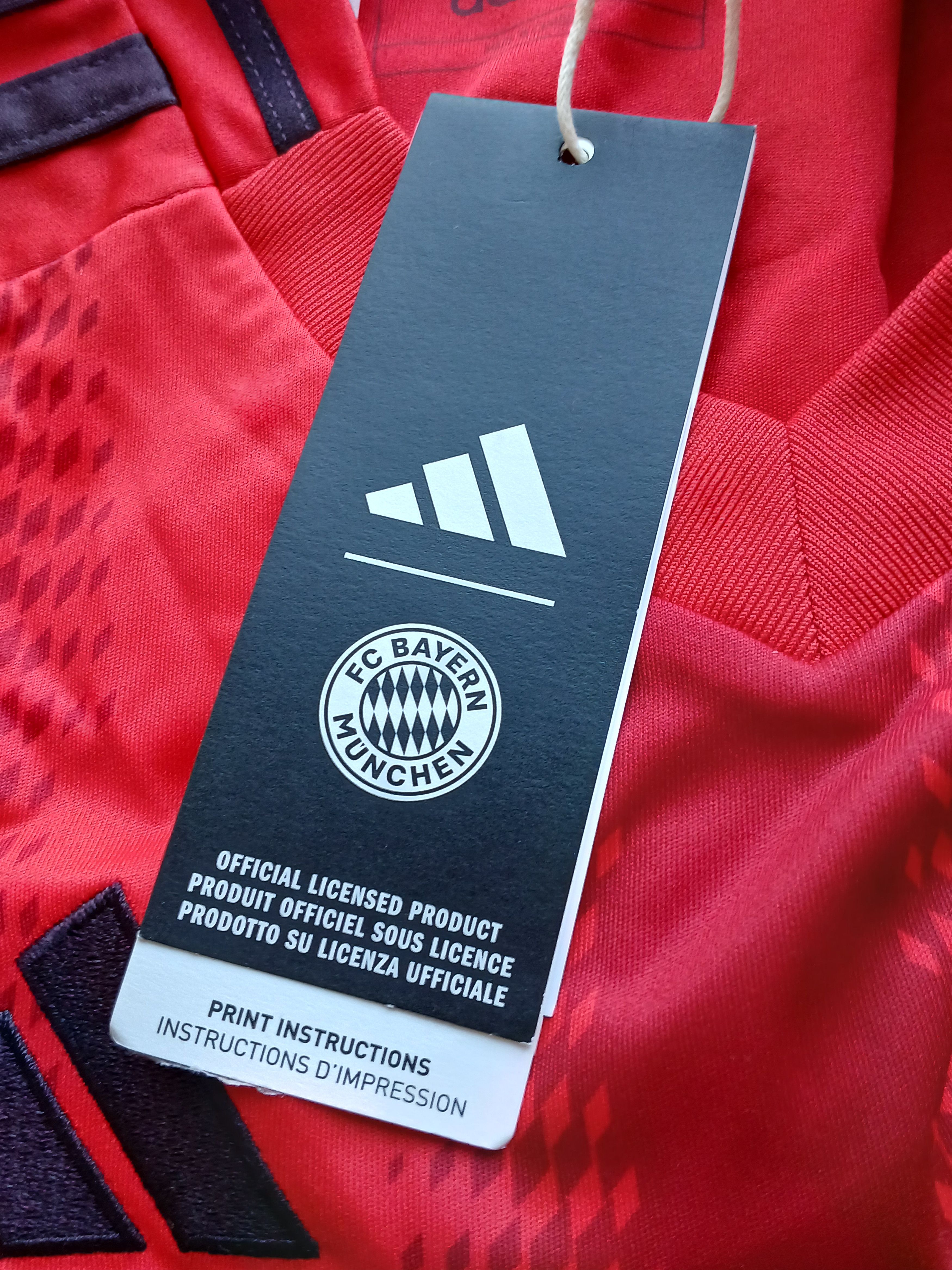 Adidas New KIDS Bayern Munchen 24/25 Home Football Jersey T-Shirt Size US M / EU 48-50 / 2 - 9 Thumbnail