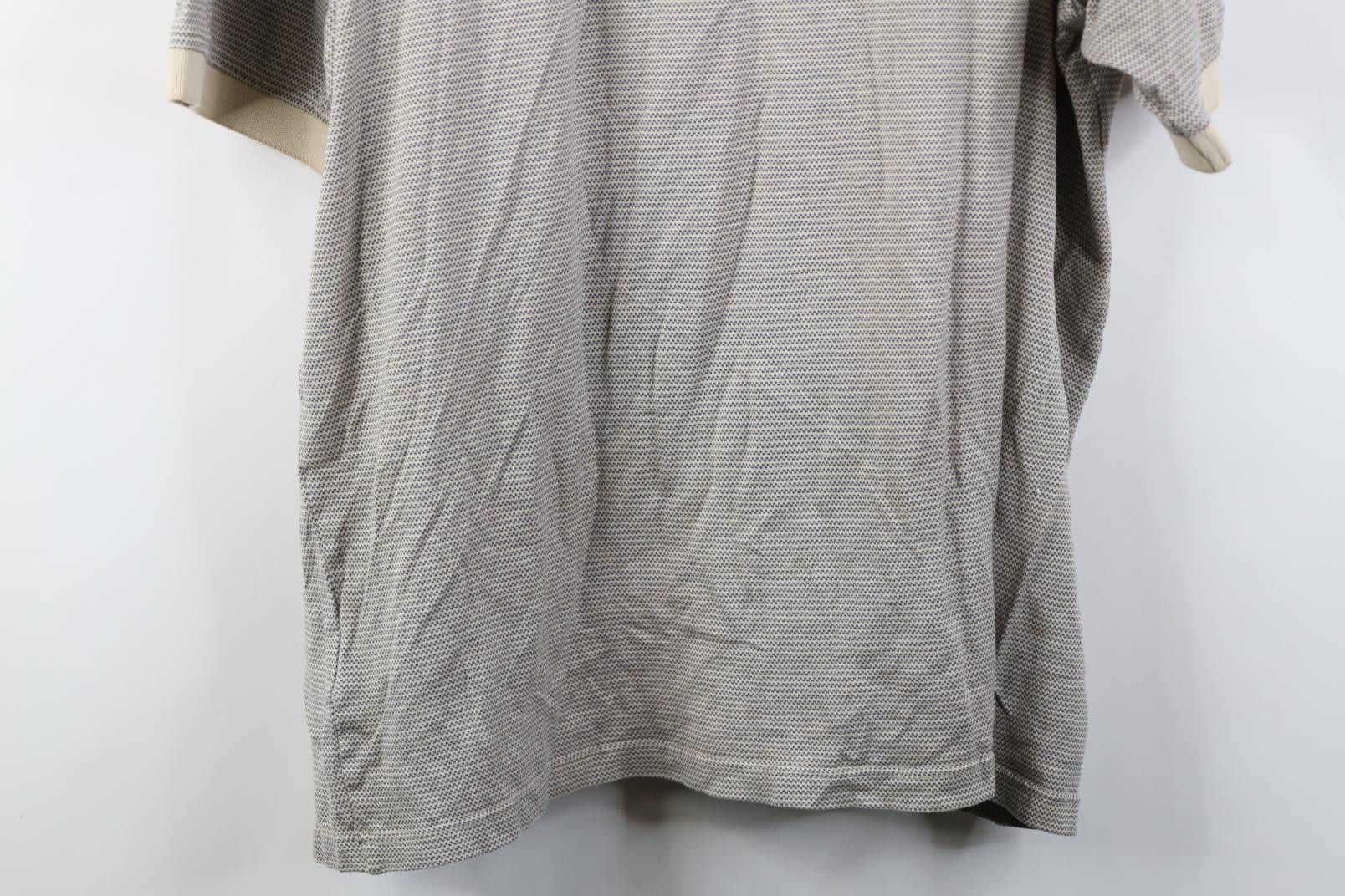Vintage Vintage 90s Y2K Pebble Beach Zig Zag Knit Golf Polo Shirt Size US XL / EU 56 / 4 - 14 Thumbnail