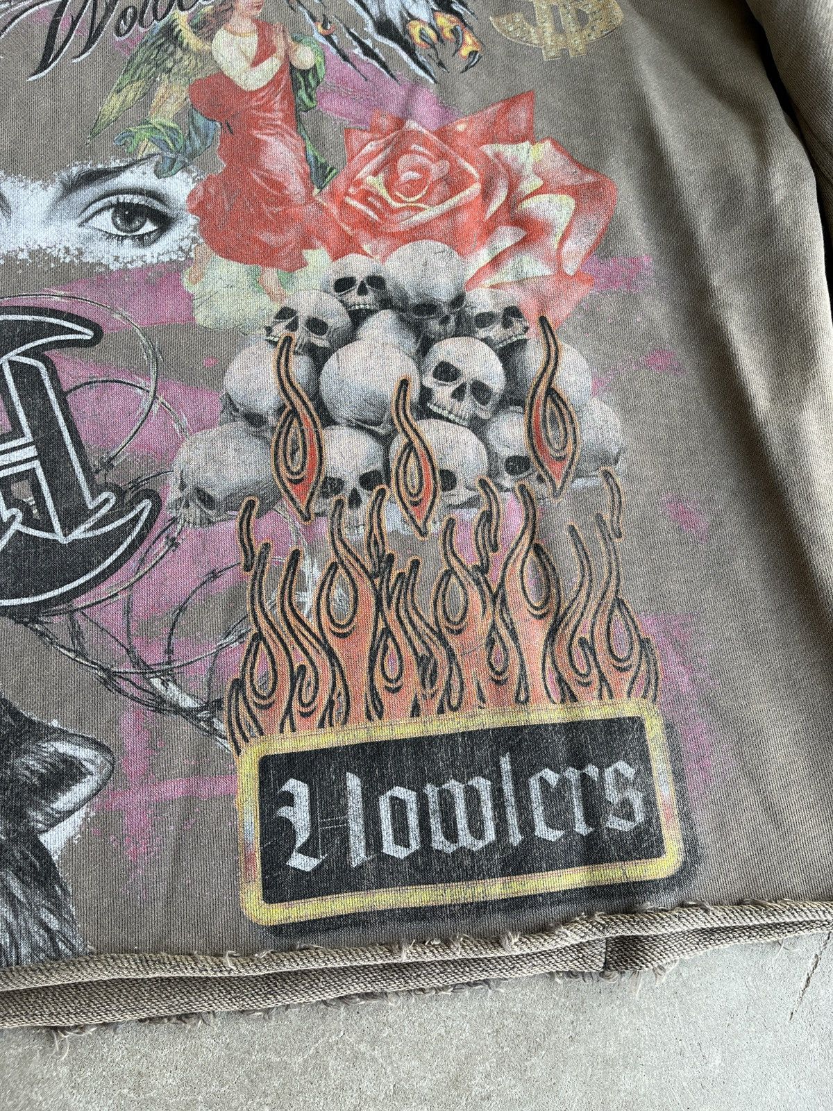 Other Howlers Club Faded Graphic Hoodie (unisex) Size US L / EU 52-54 / 3 - 9 Thumbnail