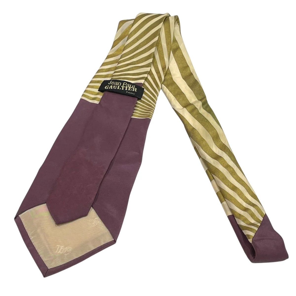 Jean Paul Gaultier 20th Century Art Silk Tie Size ONE SIZE - 2 Thumbnail