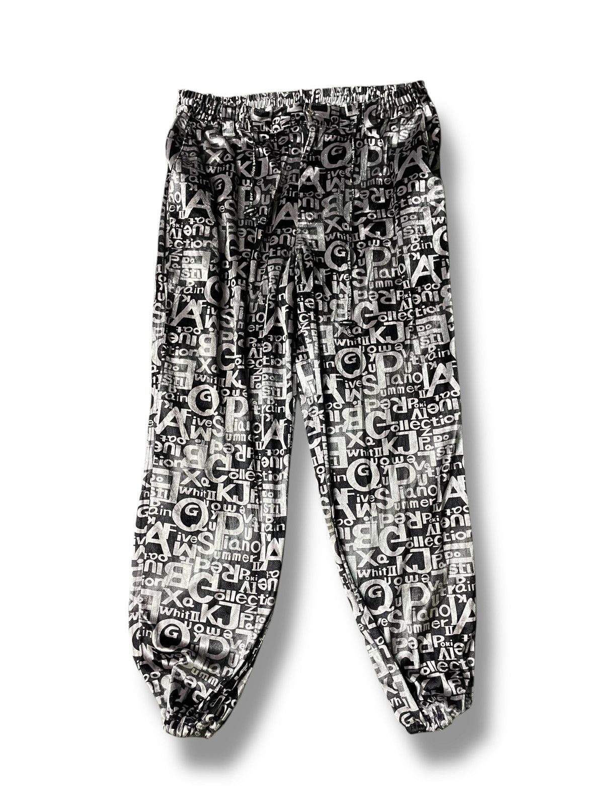 Japanese Brand × Vintage Doux Douce Printed Pants with Adjustable Waist & Ankle (113) Size US 34 / EU 50 - 1 Thumbnail