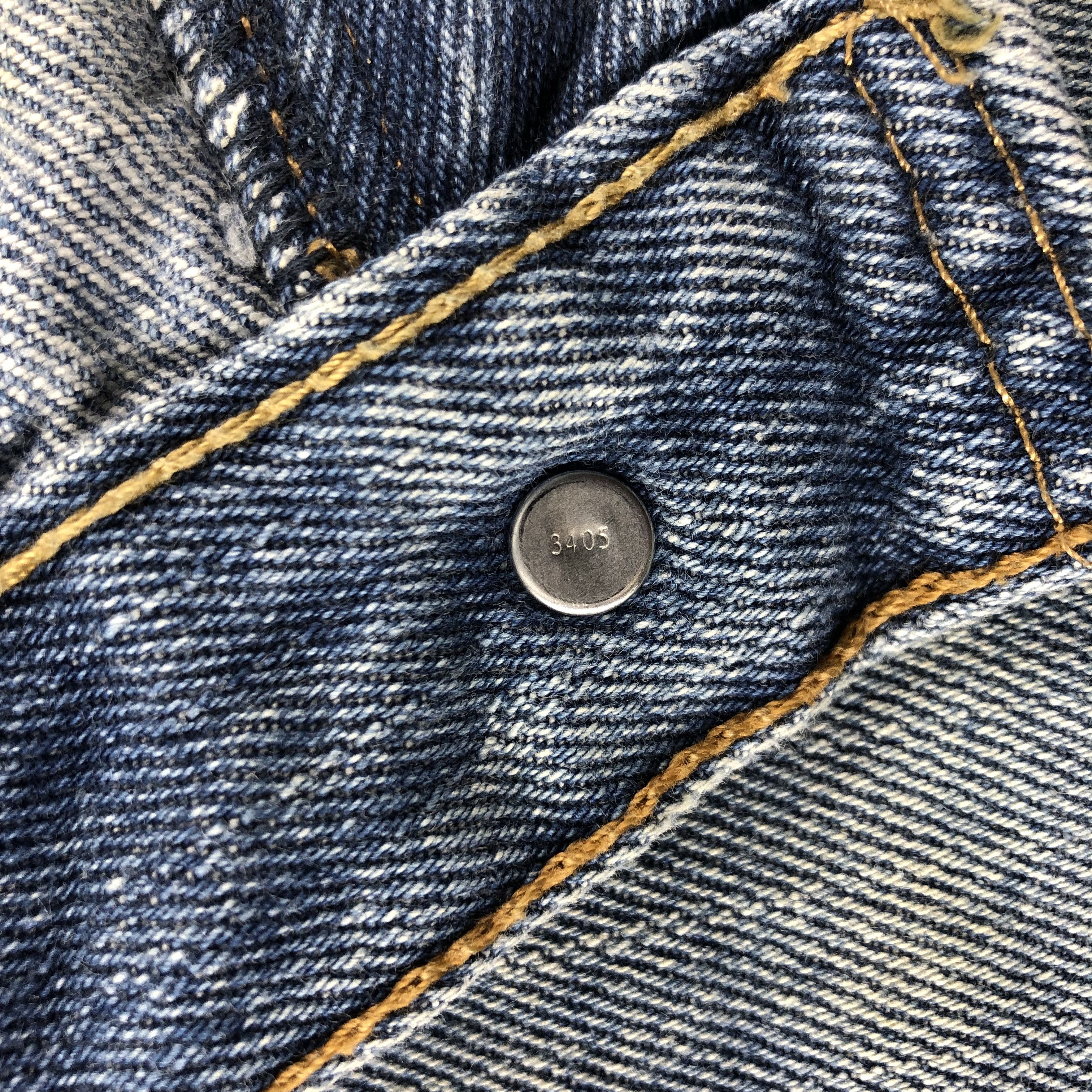 Levi's Vintage Blue Wash Levis 505 Jeans-J2676 Size US 33 - 10 Thumbnail