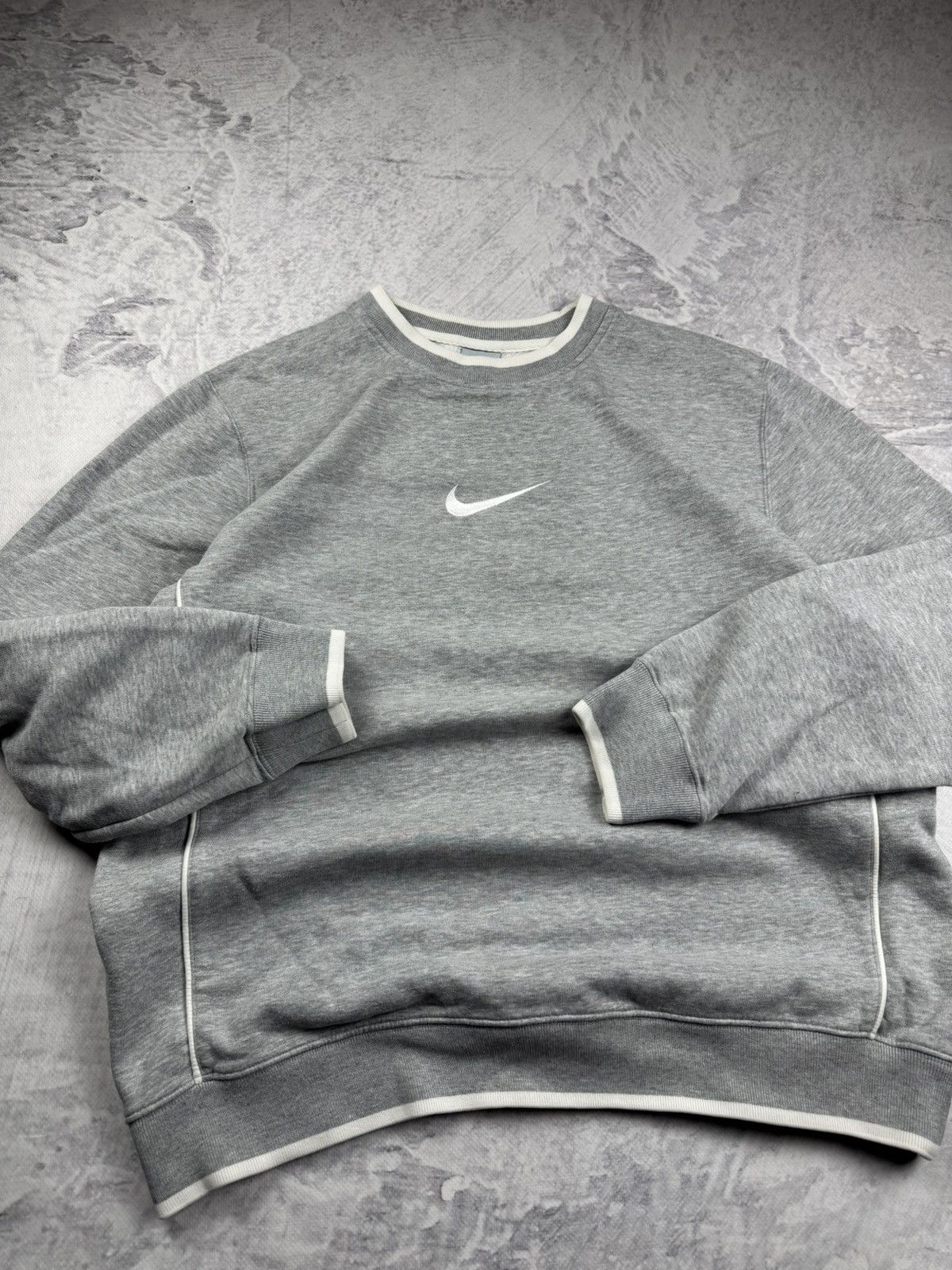 Nike × Vintage NIKE VINTAGE CENTER LOGO OVERSIZE BOXY SWEATSHIRT Size US L / EU 52-54 / 3 - 4 Thumbnail