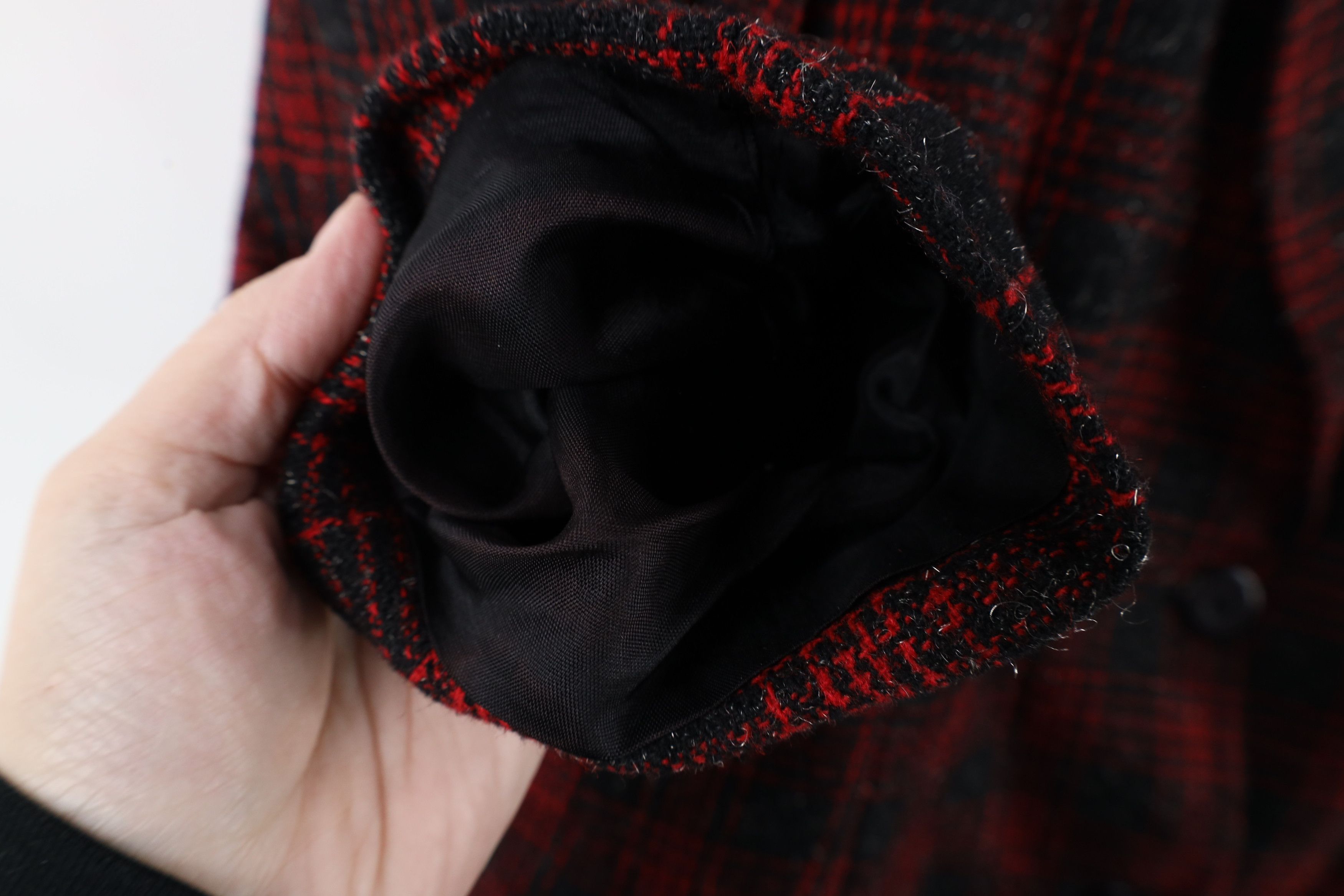 Vintage Vintage 90s Streetwear Button Blazer Suit Coat Jacket Plaid Size XXL / US 16-18 / IT 52-54 - 10 Thumbnail