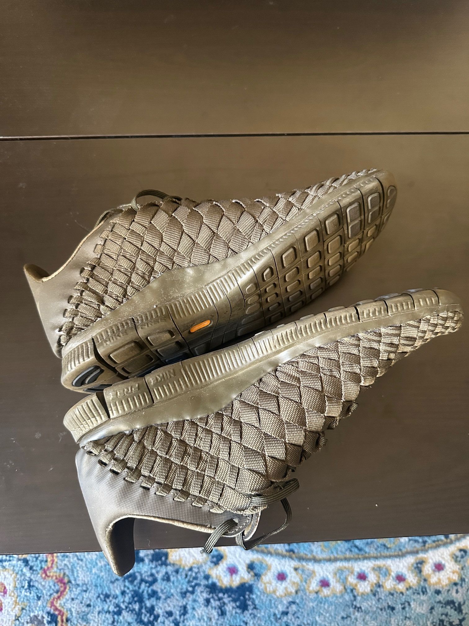 Nike Nike Free Inneva Woven Tech SP Dark Loden Olive Green 11.5 Size US 11.5 / EU 44-45 - 5 Thumbnail