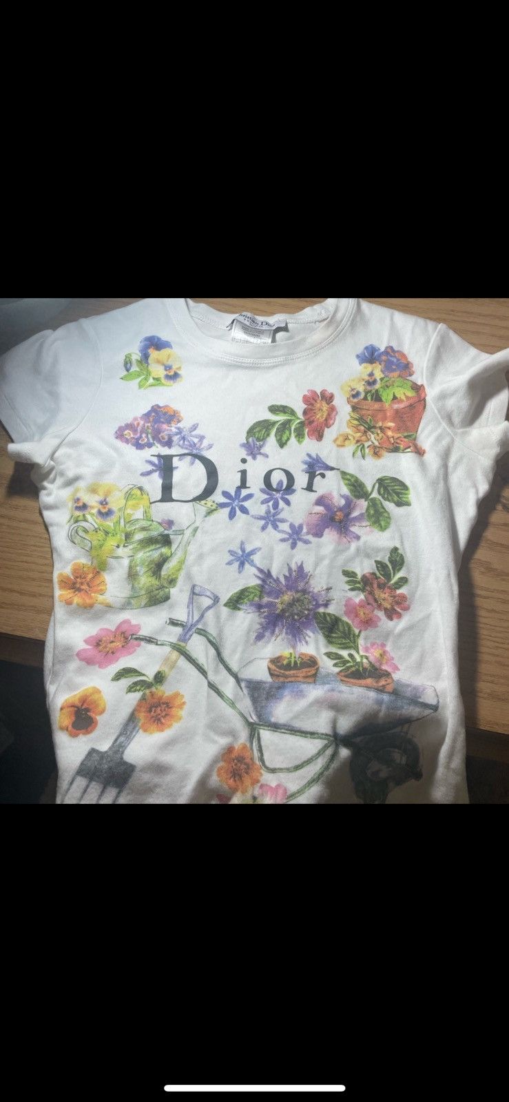 Dior Dior baby tee Size S / US 4 / IT 40 - 1 Thumbnail