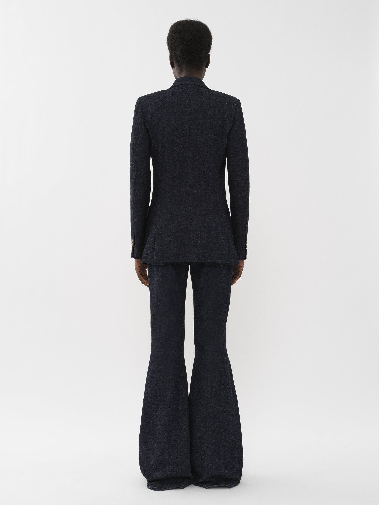 Chloe o1y0825 Blazer in Blue Size M / US 6-8 / IT 42-44 - 4 Thumbnail