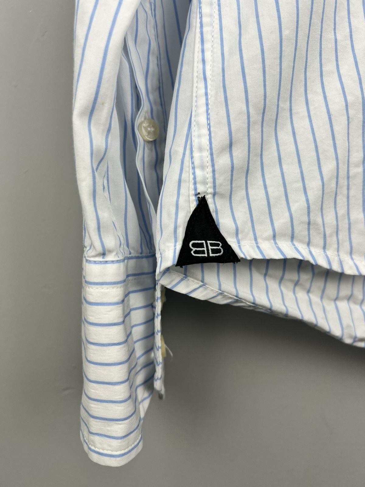 Balenciaga × Vintage Vintage Balenciaga Button Up Longsleeve Shirt Size US M / EU 48-50 / 2 - 3 Thumbnail