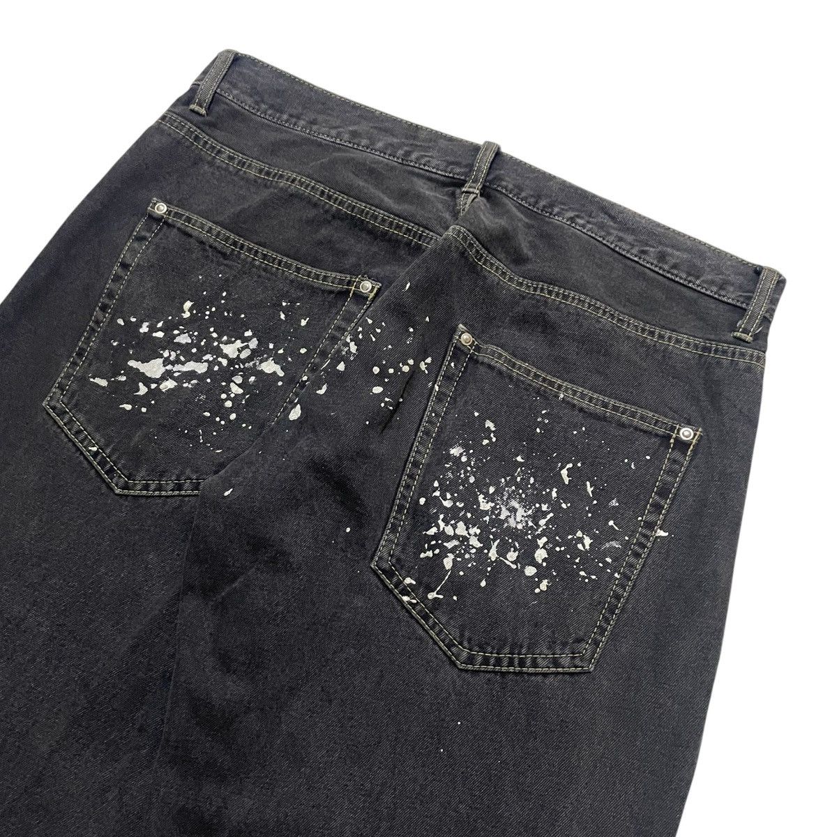 Hysteric Glamour ORIGINAL YaK BAGGY BLACK POEM 36514649(36×42) Size US 36 / EU 52 - 10 Thumbnail