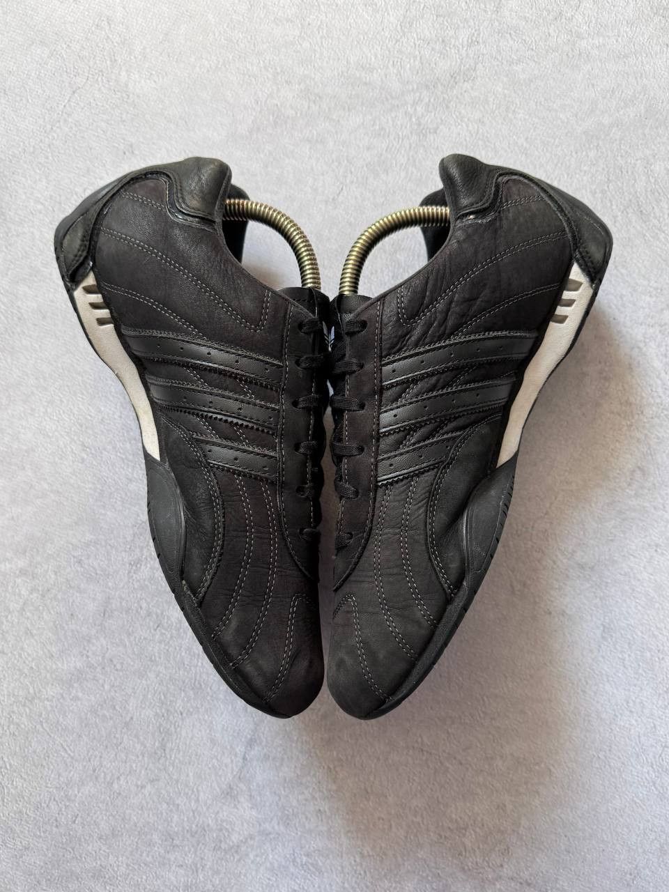 Adidas Vintage Y2k Adidas Goodyear Black Leather Sneakers Size US 9 / EU 42 - 3 Thumbnail