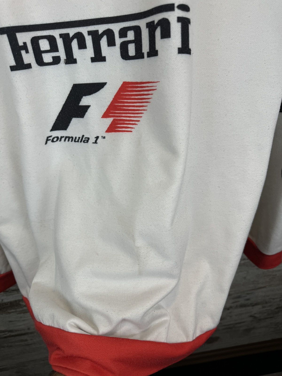 Ferrari Mens Vintage Ferrari Sweatshirt formula 1 racing jacket y2k Size US XL / EU 56 / 4 - 16 Thumbnail