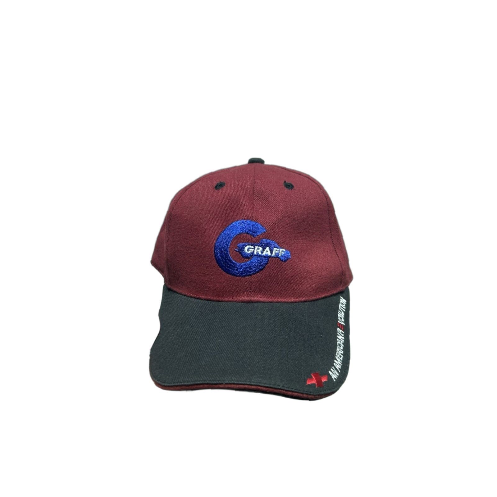 GRAFF VINTAGE Chevy Graff hat cap Strapback red Baseball Cap Men Adjustable Bay City Michigan City Theme Mens Size ONE SIZE - 1 Thumbnail