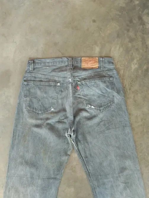 Levi's 80s Vintage Levi's 501 Made In USA Distressed Jeans 33x31 Size US 33 - 6 Thumbnail