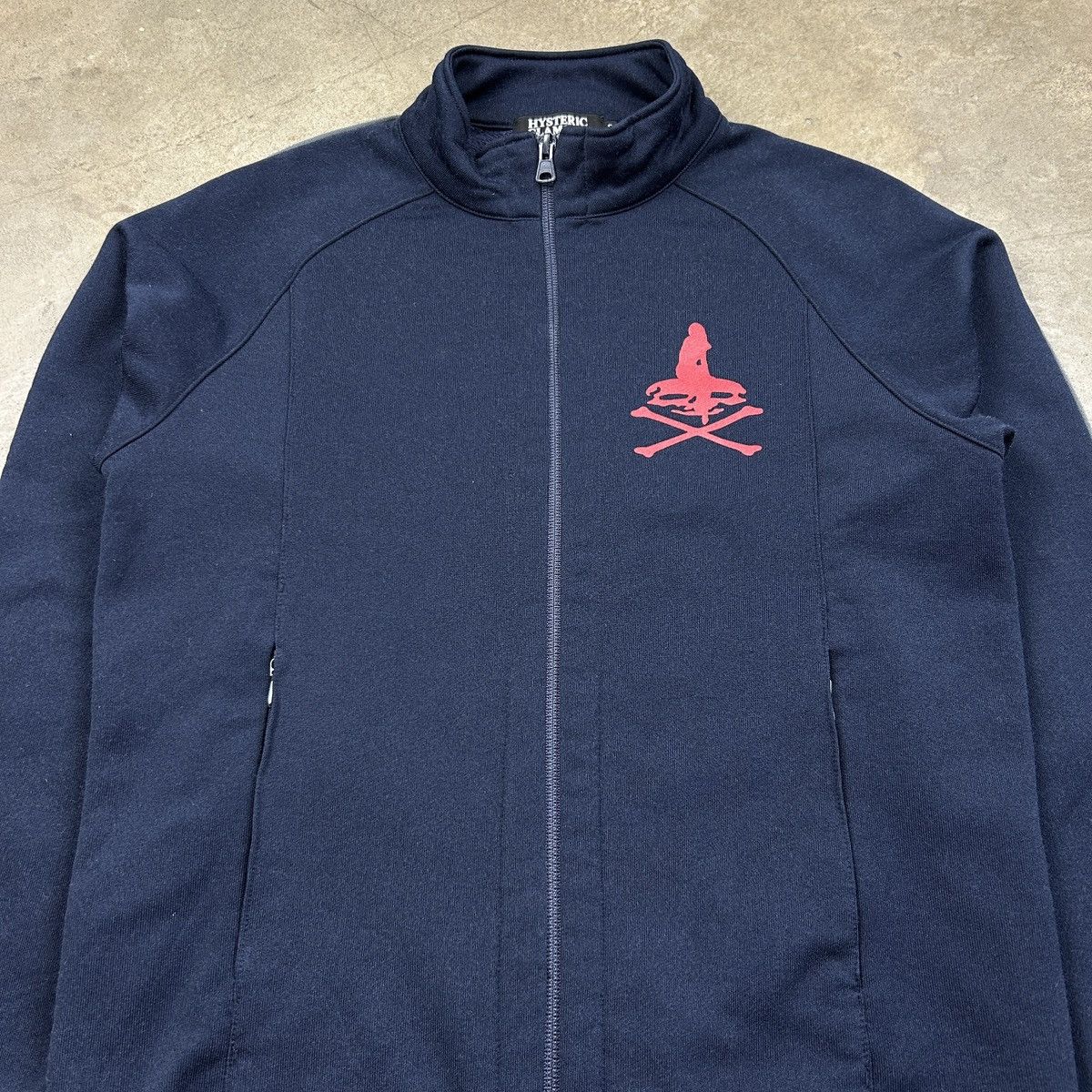 Hysteric Glamour × Japanese Brand Hysteric Glamour - Navy Skull Tracktop Size US S / EU 44-46 / 1 - 13 Thumbnail