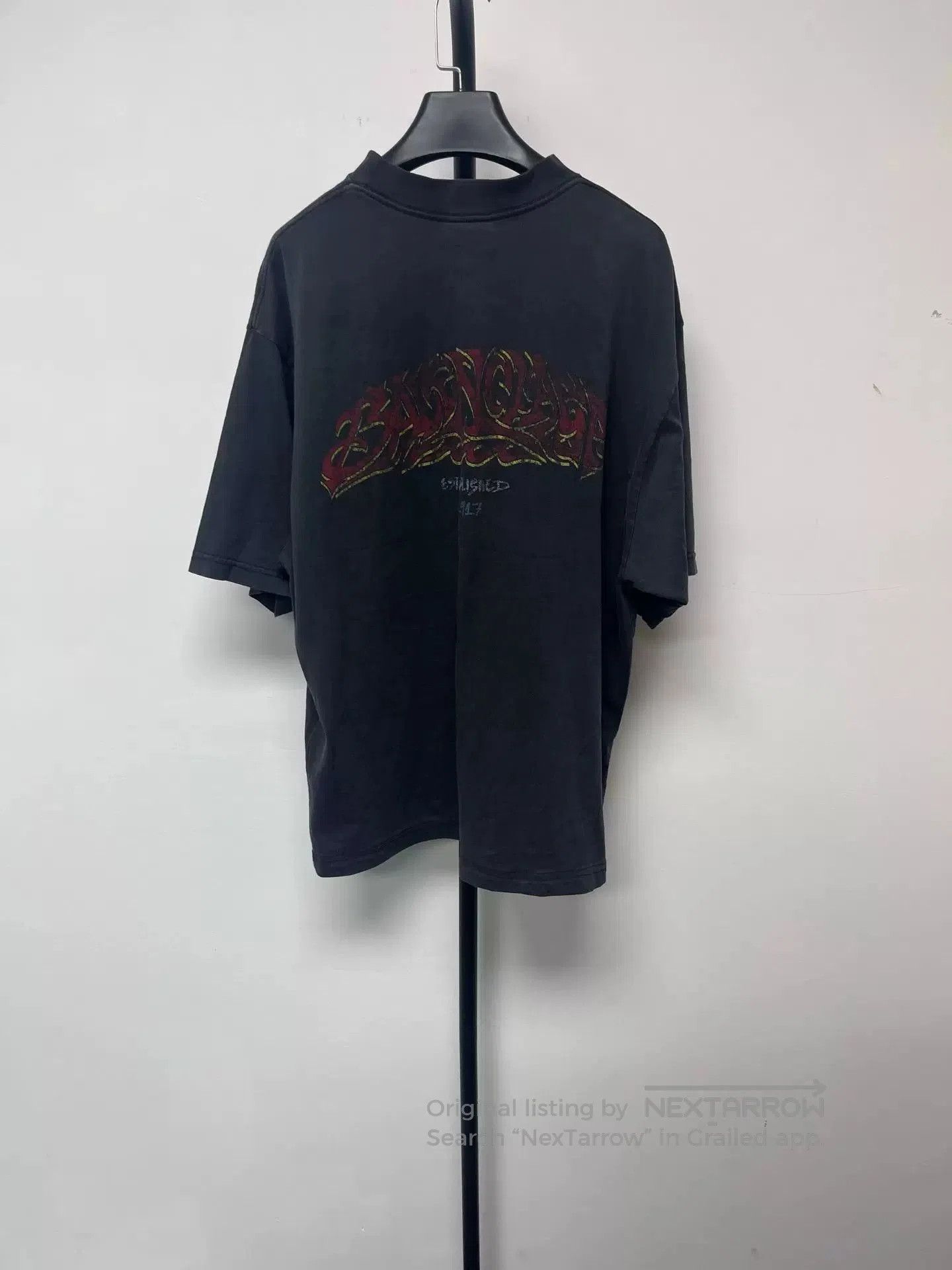 Balenciaga Balenciaga Men's Crew Neck Short Sleeve T-Shirt. Size US XS / EU 42 / 0 - 2 Thumbnail